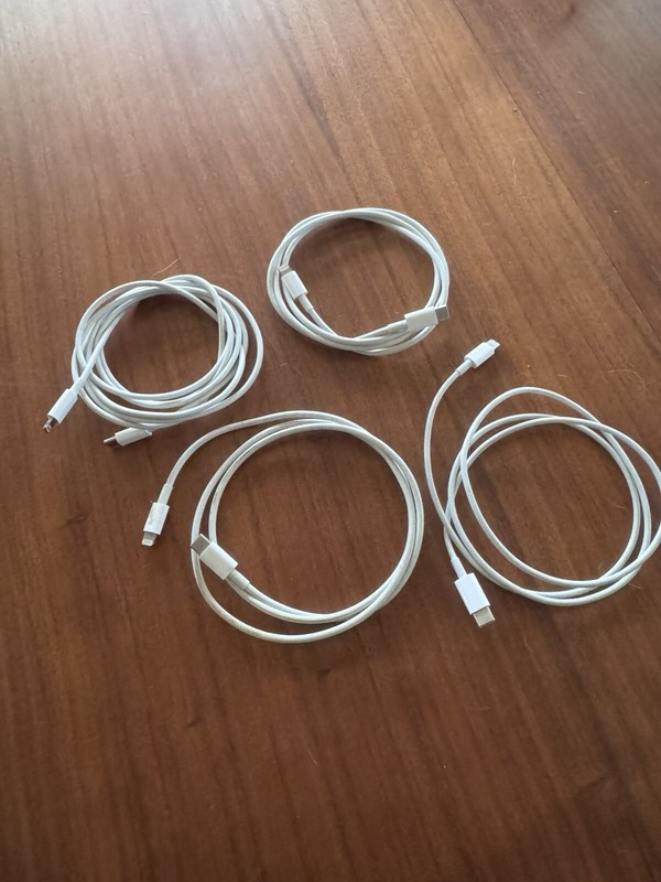 Apple Lightning to USB-C Cables – 4 Cables – FREE Shipping