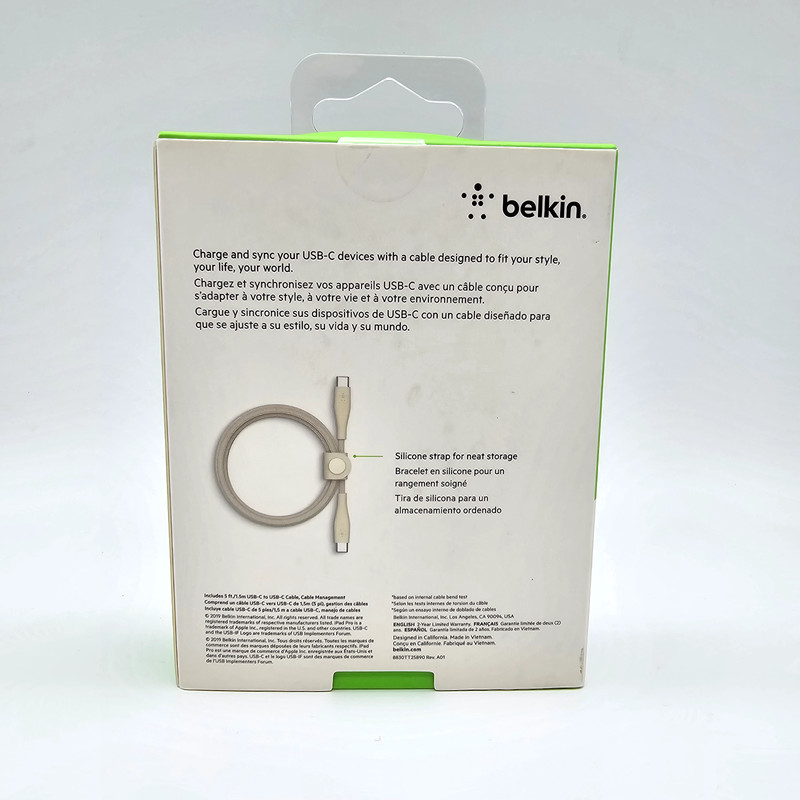 Belkin Signature Edition 5FT USB-C to USB-C Woven Jacket Charge Sync Cable gallery