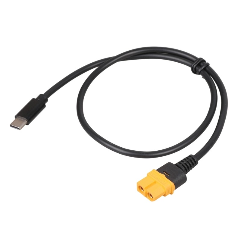 Type C Male To XT60 Female Adapters Cable 100W For And Solar Batteries
