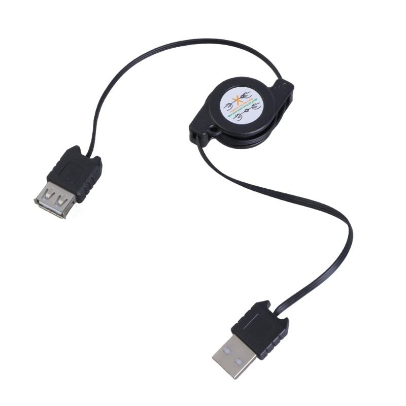 USB 2.0 Male to Female Extendable Cable Stretchable 480Mbps Data Extension Cord gallery