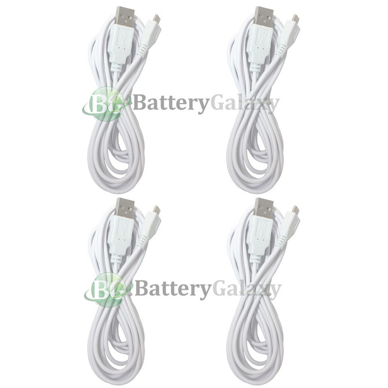 4 USB 10FT Micro Charger Cable Cord for Phone Samsung Galaxy S S2 S3 S4 S5 S6 S7