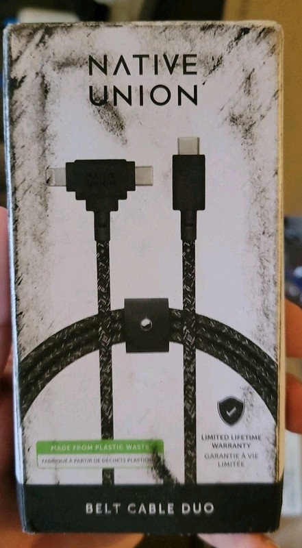 NATIVE UNION BELT CABLE DUO