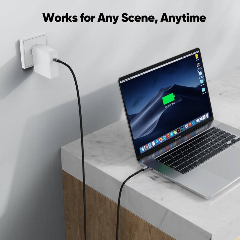 15 ft USB C Cable Fast Charging 100W, Extra Long USBC to TypeC Charger Cord 4... gallery