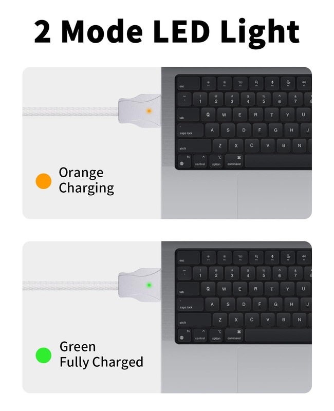 USB to Laptop Charging Cable 6.6ft, 140W USB Cable for Magnetic Gen3 Connecti... gallery