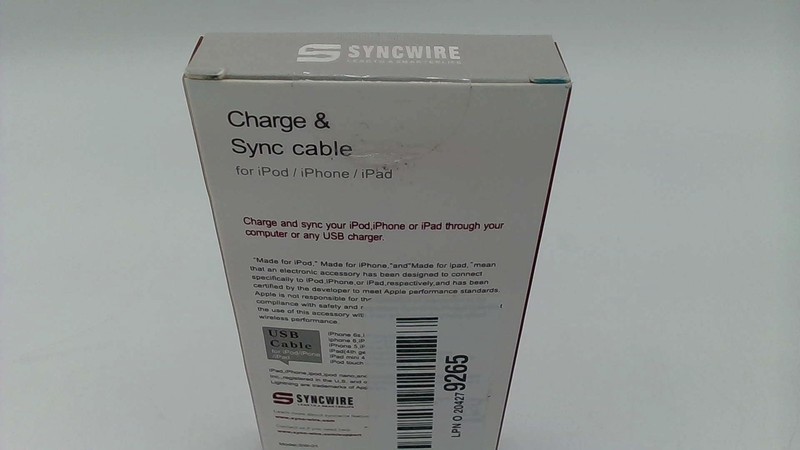 Cable Apple Certified MFI Charging Sync Data Cord Charger For IPhone/iPad 3.3ft gallery