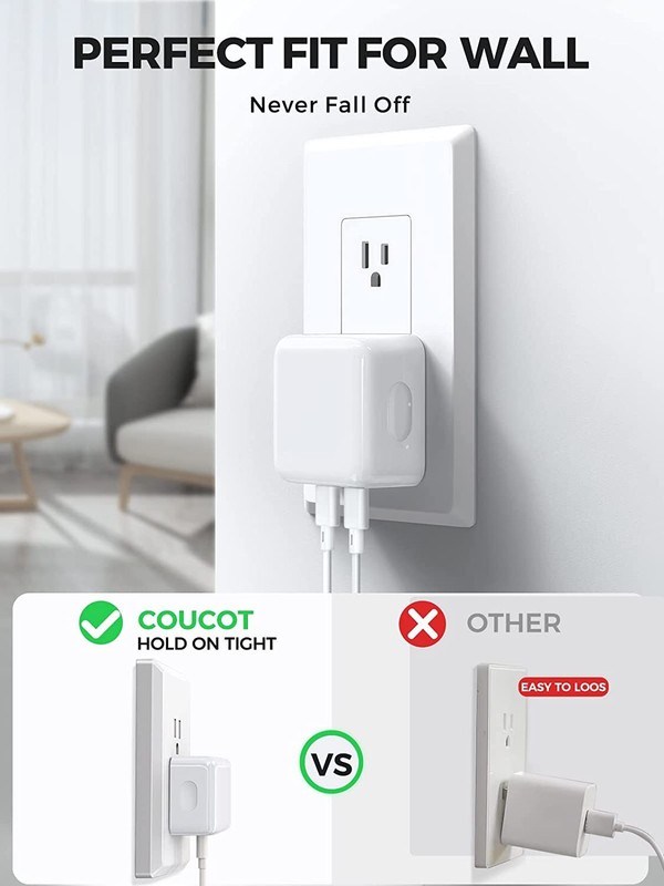 35W USB-C Power Adapter PD Fast Charger Cable For iPhone iPad Samsung gallery