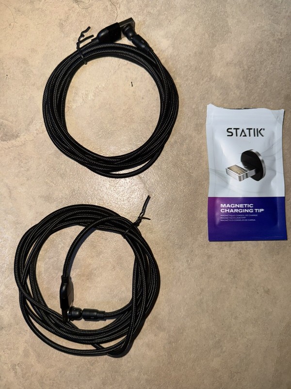 Statik 360 Universal Magnetic - 3ft Charging Cable - 3 Magnetic Connectors