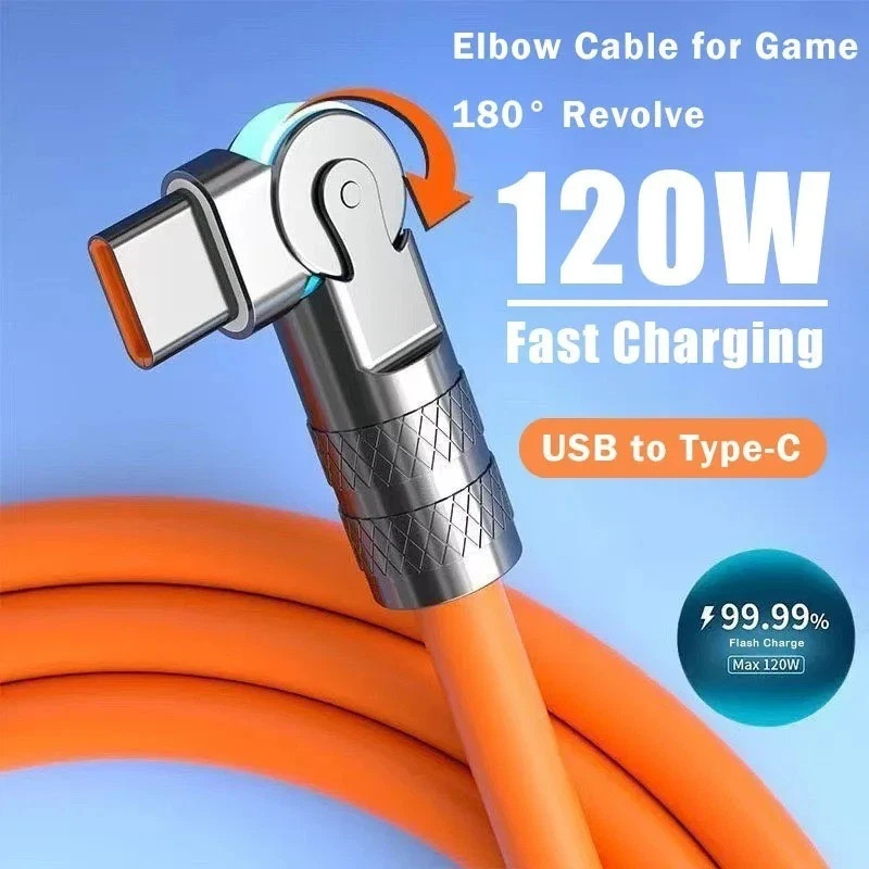Chubby 2.0 USB Extra Durable Fast Charging Cable For USB C to C Type-C Cables.