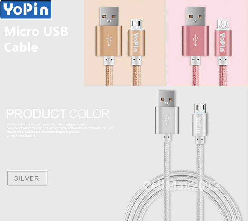 Heavy Duty Micro USB Fast Charger Data Cable Cord For Samsung Android HTC LG US gallery