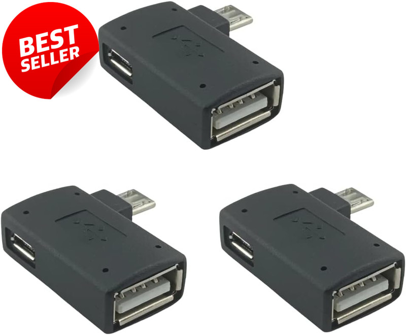 3 Pack OTG Cable Adapter Powered Micro USB to USB for Fire TV Stick 4K Max – US