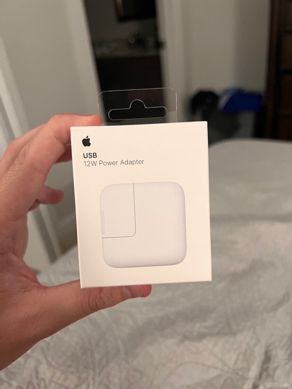 Genuine Apple 12W USB Power Adapter – MGN03AM/A A2167