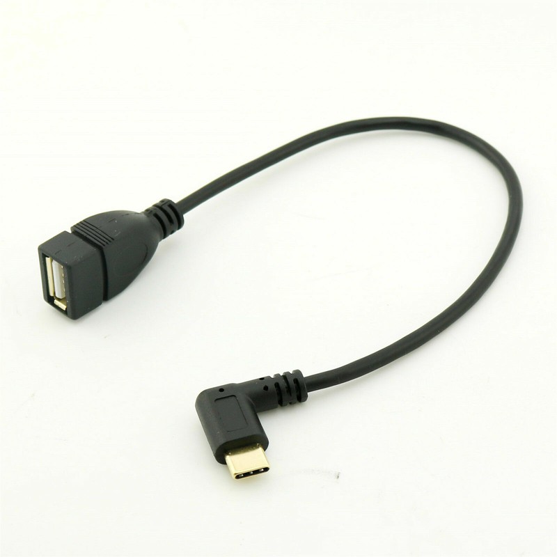 1x Gold USB 3.1 Type C Male to USB 2.0 A Female Converter Cable Adapter Portable gallery