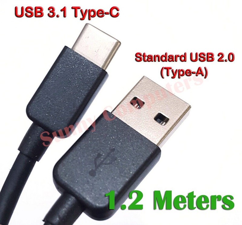 Genuine USB-C USB Type-C Data Sync Power Charger Adapter Cable For HTC U11+ U12+