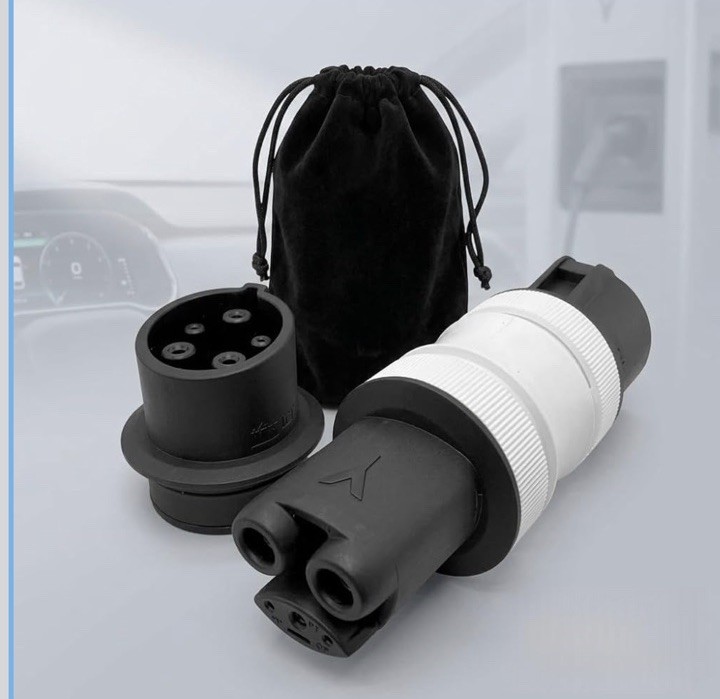 Tesla to J1772 Adapter and J1772 to NACS Adapter Kit 48A Max EV Charging