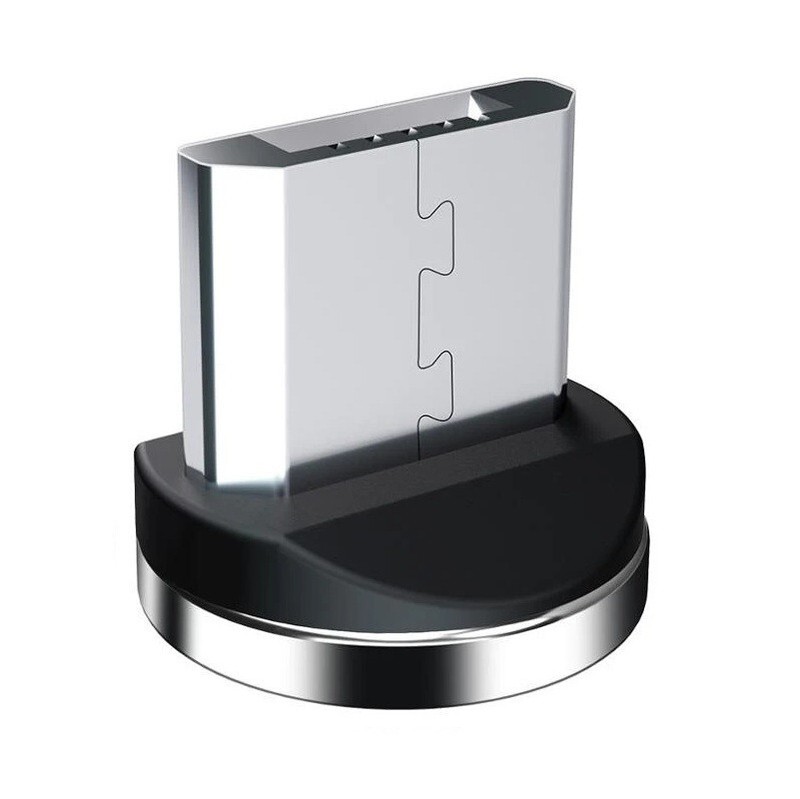 USB-C / Micro USB / iOS Type-C Magnetic Cable Connector Adapter Grey