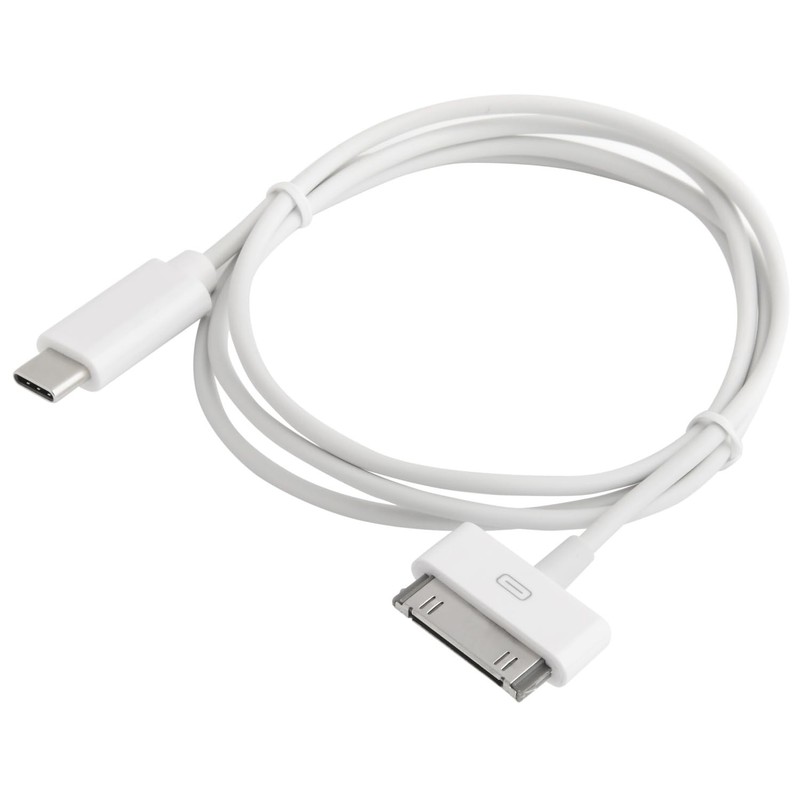 30-Pin to USB C Adapter Cable for iPhone, iPad, iPod – 6ft Next-Generation Da... gallery