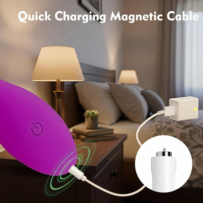 3Pack Rose Charger Replacement Magnetic USB Charging Cable Set: 12Mm Magnetic Ca gallery