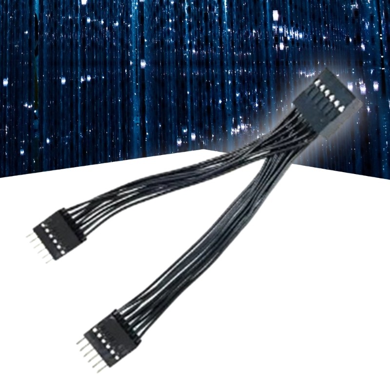 USB 11PIN Splitter Cable for Two Devices Connection for Computer Mainboard gallery