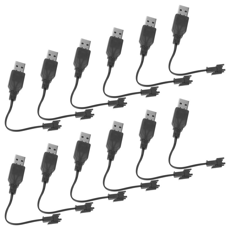 12 Pcs Electric Toy Charging Accessories Bubble Machine Power Adapter gallery