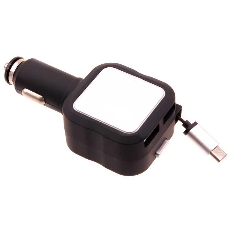 For Galaxy Z Flip 3/4/5/6/7/7 FE – Car Charger Retractable