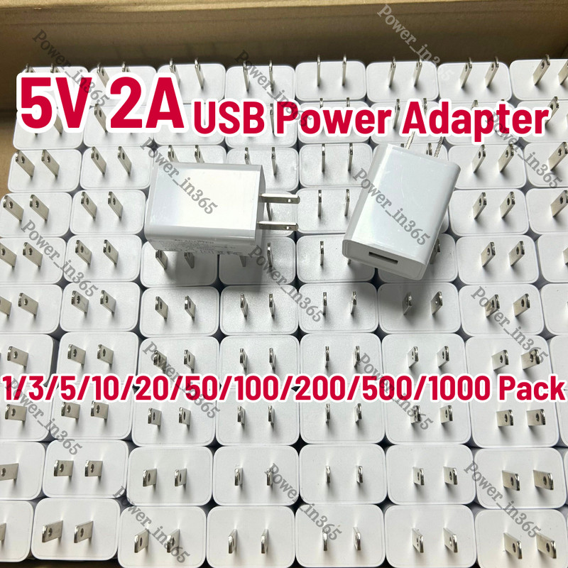 Wholesale Universal 5V 2A USB Wall Charger AC Power Adapter US Charging Plug Lot
