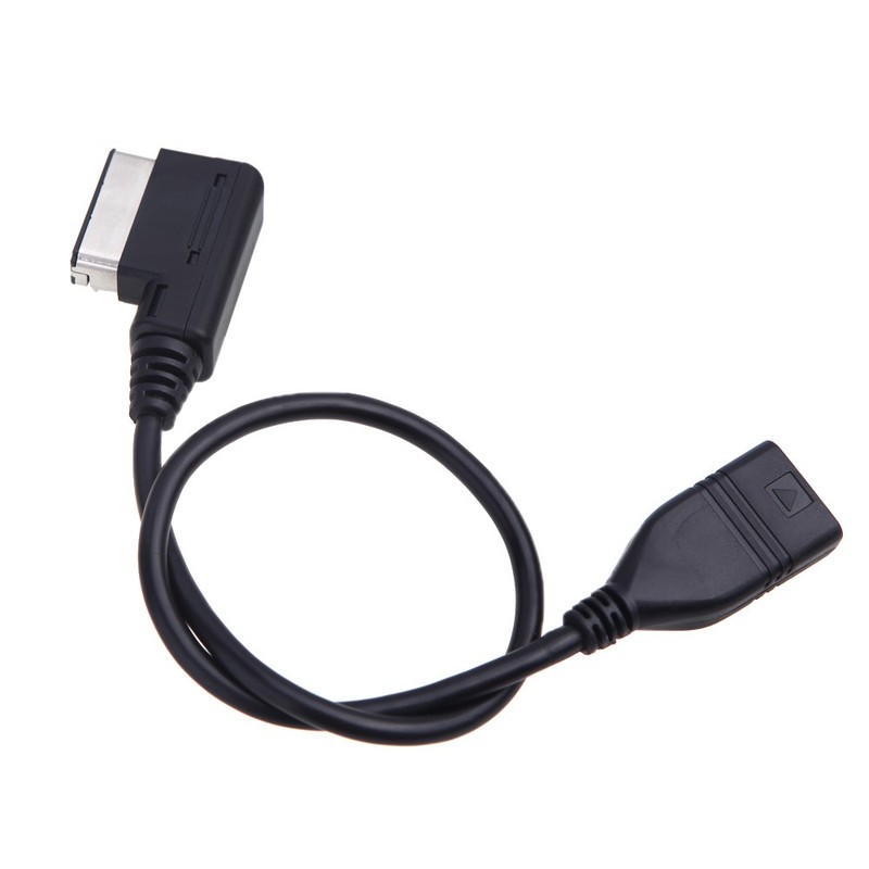 KKMOON Car USB MP3 AUX Input Cable Audio Adaptor For Mercedes- AMI S1P6