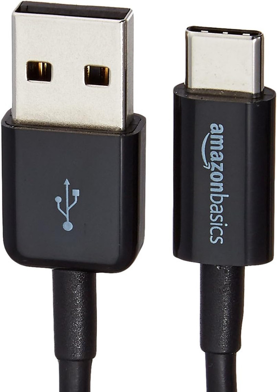 USB-C to USB-A 2.0 Male Cable - 3 Feet (0.9 Meters) - Black, 24 Pack of 5, 120 C gallery