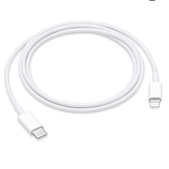 Apple MQGJ2AM/A 1m USB-C to Lightning Cable – White – Pre-Owned
