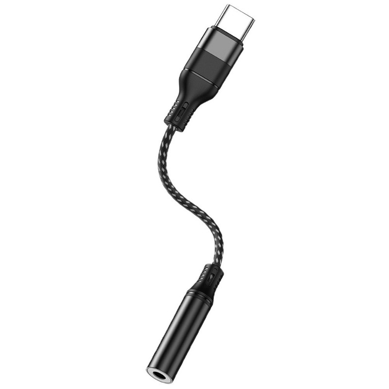 USB C Converter Headphone Adapter Black Compact and Portable for Phone Use gallery