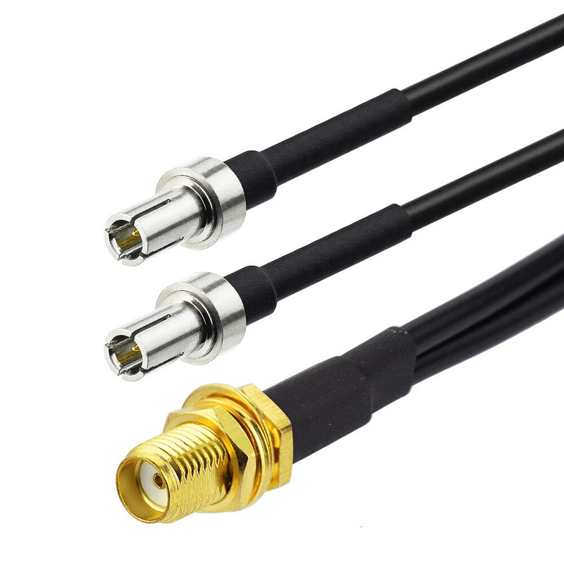 For Netgear NIGHTHAWK M1 MR1100 mobile WiFi Splitter Adapter Cable Dual TS9 15cm gallery