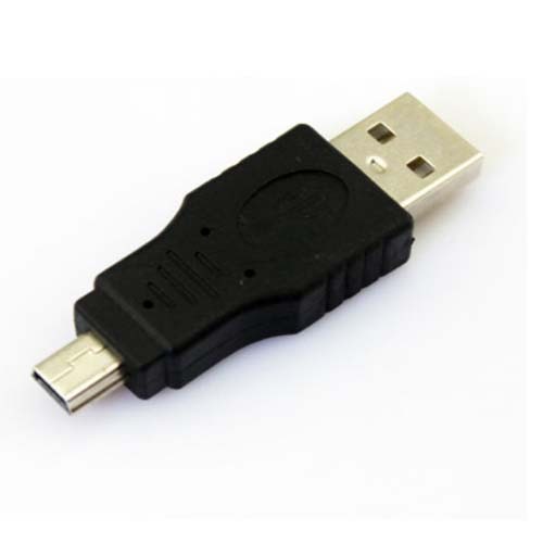 10pcs USB 2.0 Type A Male to Mini USB 5 Pin Male Connector Adapter gallery