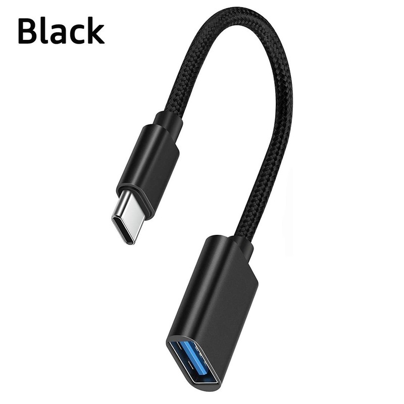 USB Type C OTG Adapter Cable USB C Male to USB Female Converter USB 3.1 OTG