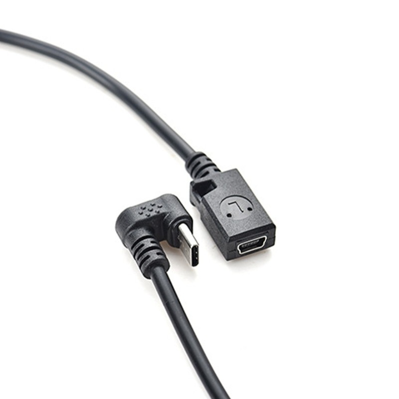 Mini USB 5Pin Female To Type C Male Adapter Cable for Device Connectivitys gallery