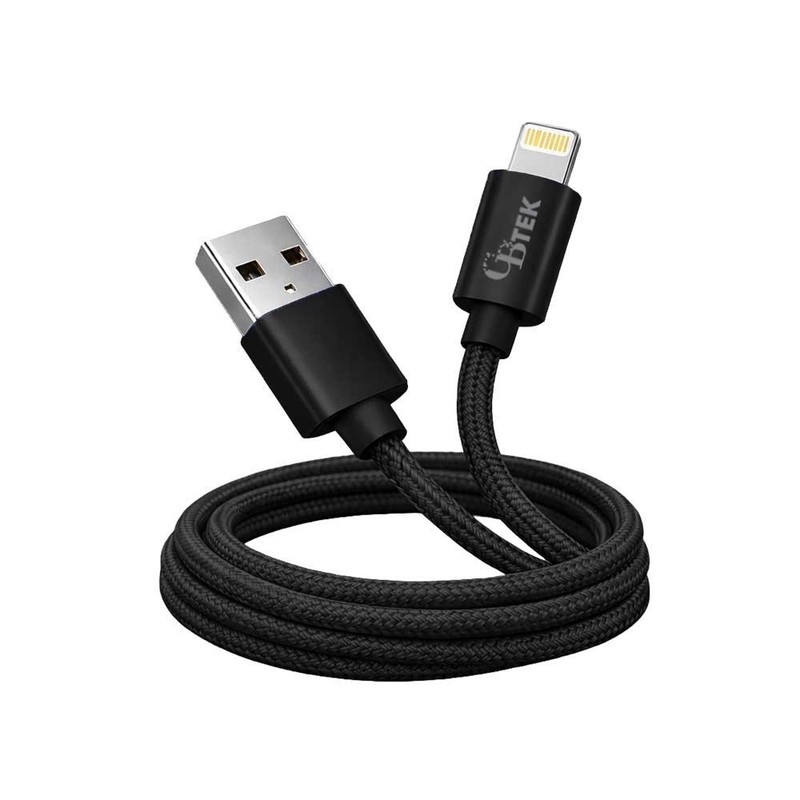 CBTEK iPhone MFI Certified 4ft Charging Cables – Lightning USB