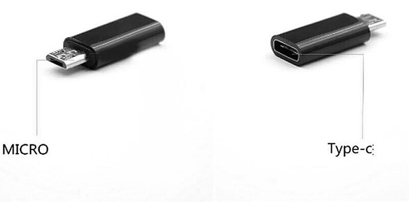 12X Micro Male USB to 3.1 Type C Female Charging & Data Adapter Converter 12 pcs gallery