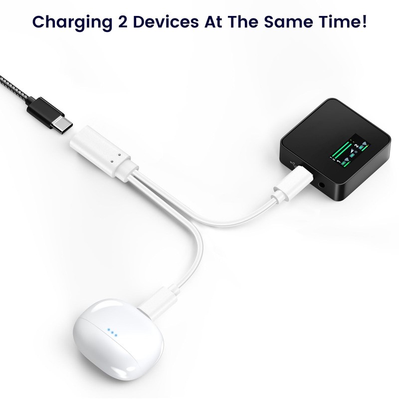 USB Splitter Charge Cable, 2-in-1 Charger, USB-Female to 2 -1 in 2 Out Chargi... gallery