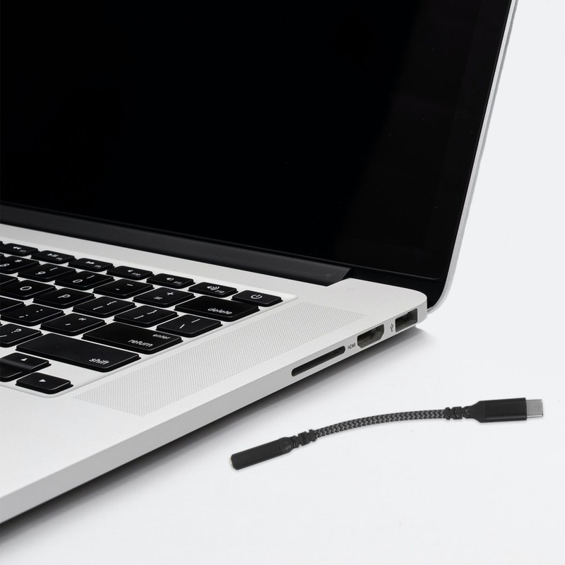 Metal Type-C Headphone Adapter Portable Audio Converter with Clear Sound gallery