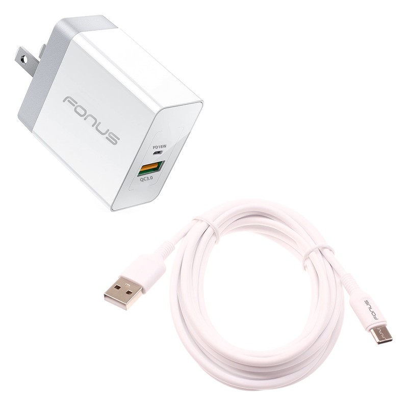For TCL K33/K32 5G - 6ft USB-C Cable Type-C Fast Charger Cord Power Wire gallery