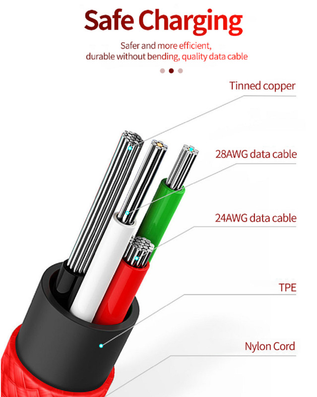 3/6/10Ft 90 Degree USB Charging Data Cable Fast Charge For iPhone 14 13 Charger gallery