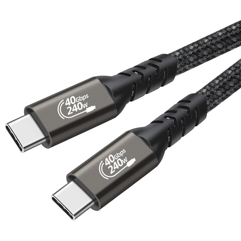 USB 4 Cable USB C Video Cable 8k Display USB4 USB C 4 40Gbps Data Transfer an…