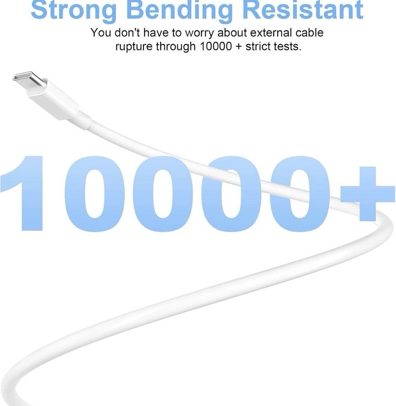 4X Cable Tipo-C Reforzado Carga Rápida para iPhone 17 Pro Max gallery
