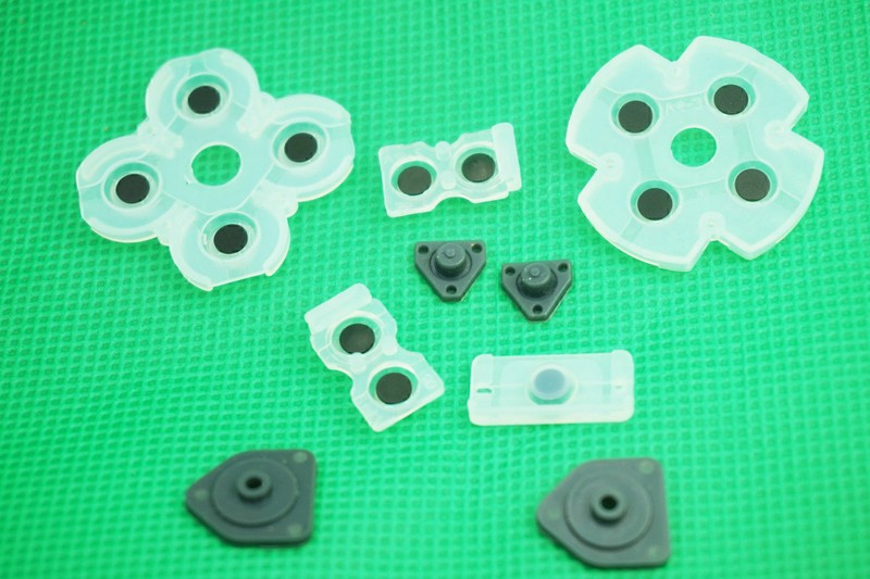 Controller Rubber Conductive Pad Silicon Buttons For Sony PS4 Repair Replacement gallery