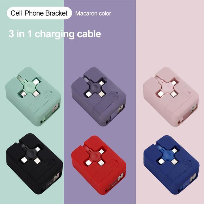 3 in 1 USB Micro Type C Fast Charging Cable Cell Phone Tablet Tab Cord Charger gallery