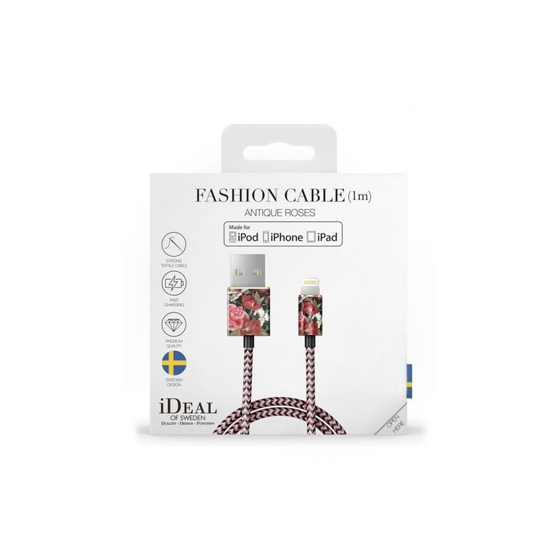 iDeal of Sweden Fashion cable 1m Antique Roses