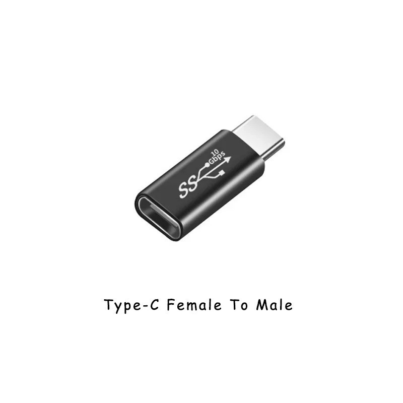 NNBILI Right Angle 90 Degree USB 3.1 Type C Adapter Female To Male gallery