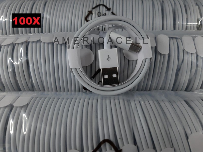 100X Wholesale Bulk USB Type C Cable 3ft For Samsung Fast Charger Charging Cord