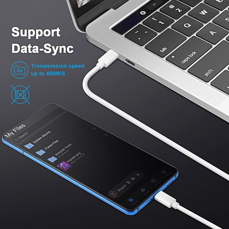 For Android iPhone 15 Pro Fast Charger 20W Power Adapter USB C Type C Cable Lot gallery