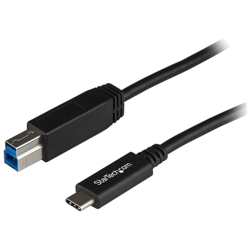 Thunderbolt 3 Compatible USB-B to USB-C Cable
