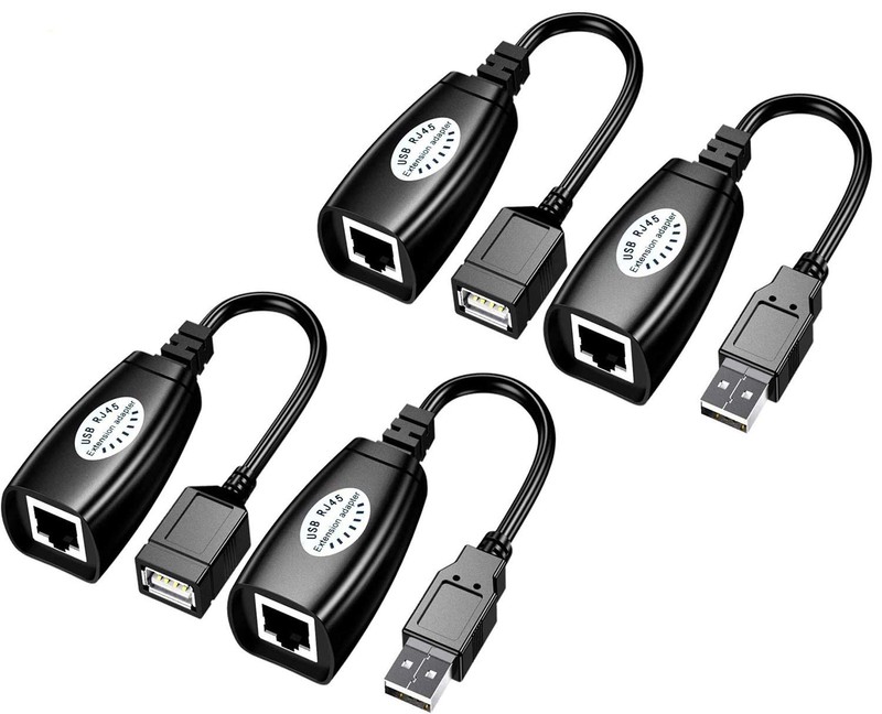 USB Over Cat6，SNLLMZI USB RJ45 Extender Over Cat5/Cat5e/Cat6/Cat7/Cat8 Cable …