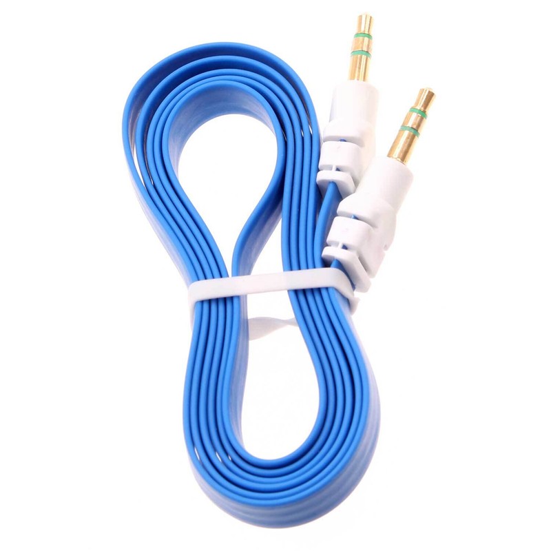 Aux Cable 3.5mm Adapter Car Stereo Aux-in Audio Cord Speaker for Cell Phones